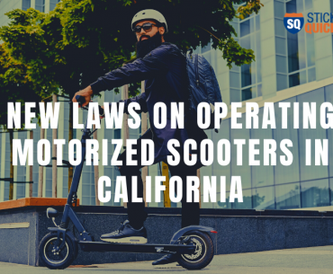 New Laws on Operating Motorized Scooters in California