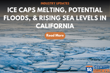 Ice Caps, Melting, Potential Floods, & Rising Sea Levels in California
