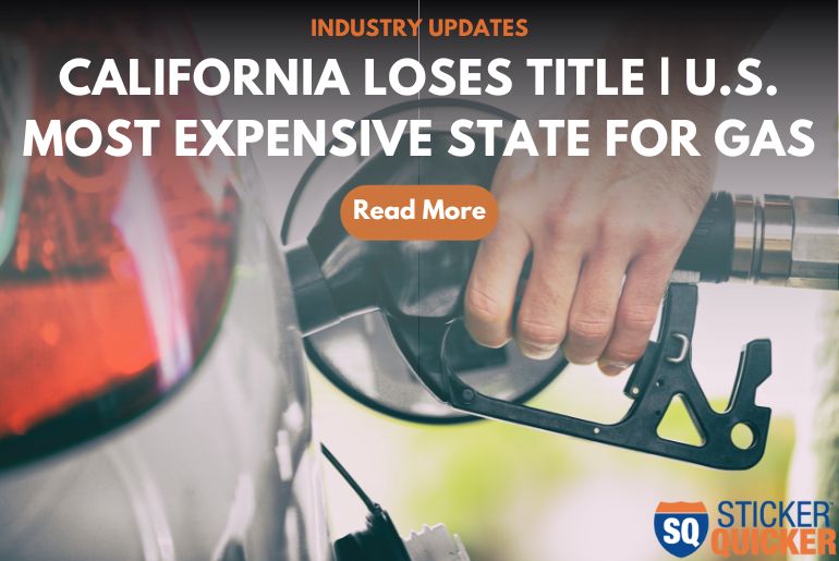 California Loses Title -U.S. Most Expensive State For Gas
